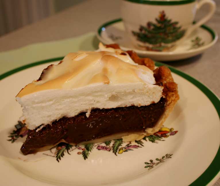 tarte au chocolat